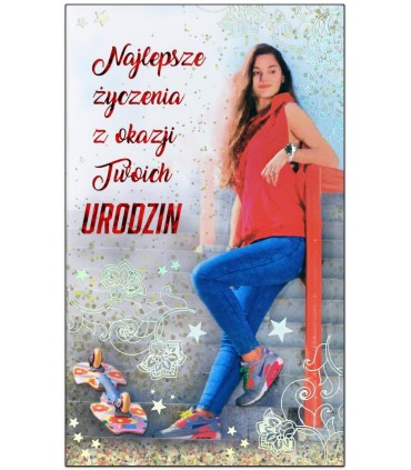 Kartka urodzinowa dla Kobiety A2008B