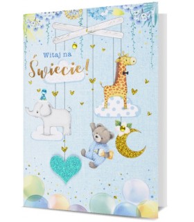 Kartka Gratulacje z okazji Narodzin Syna HM2658