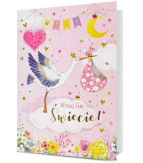 Kartka Gratulacje z okazji Narodzin Córki HM2657