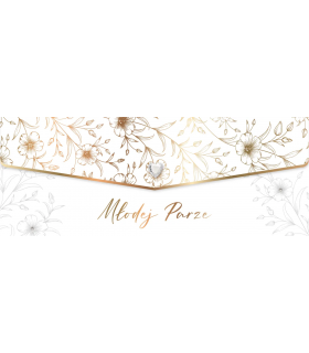 Koperta na Prezent ślubny pieniądze, banknoty KPAS182