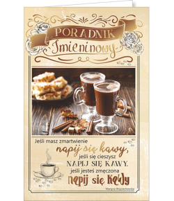 Kartka imieninowa z pięknymi życzeniami IM2