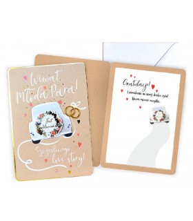 Kartka na Nową Drogę Życia Love Story DKP66