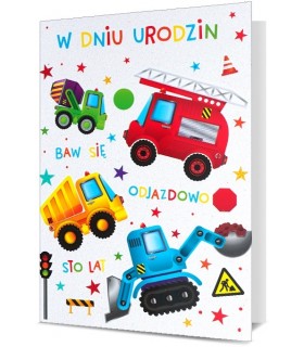 Kartka urodzinowa z życzeniami dla Chłopca KStar69