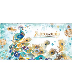 Zaproszenie uniwersalne zestaw 10 szt ZAB05