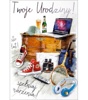 Kartka urodzinowa dla Nastolatka H1184