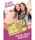 Kartka na 30 urodziny z Platynową kartą kredytowa VIP GIFT169