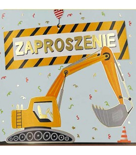 Zaproszenie na przyjęcie Chłopczyka mix 5 szt PMZ102