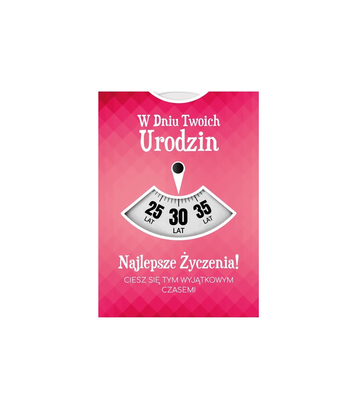 Kartka na 20,25,30,35....60,65,70,75 urodziny dla Kobiety GM1002