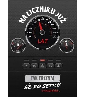 Kartka urodzinowa dla Kierowcy, zabawna GM1001