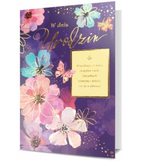 Kartka na Urodziny z życzeniami KStar96