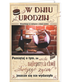Kartka urodzinowa U62