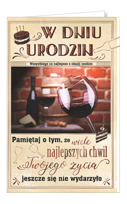 Kartka urodzinowa U62