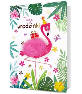 Kartka urodzinowa dla Dziewczyny, urocza HM2702