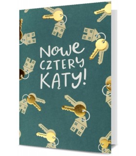 Kartka na Parapetówkę, Nowe Mieszkanie, Dom HM2832