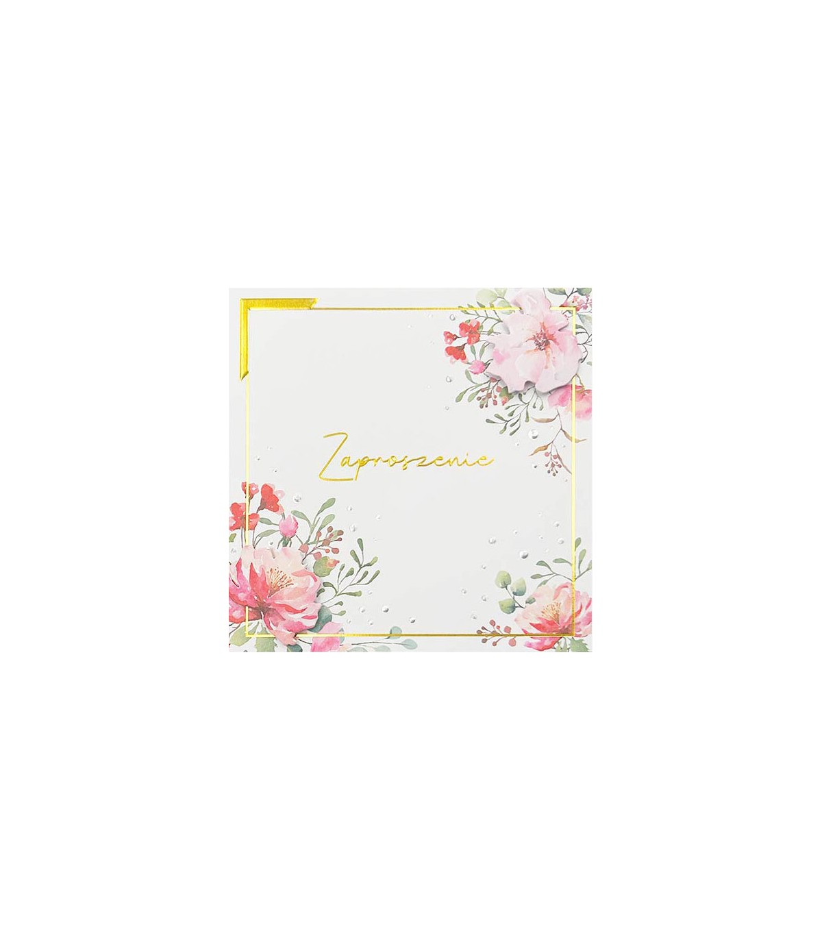 Zaproszenia uniwersalne, eleganckie zestaw 5 szt PCZP42