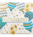 Zaproszenia na imprezę, event komplet 5 szt PCZP44
