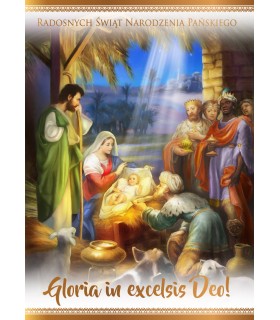 Kartka na Święta Bożego Narodzenia  PP2102