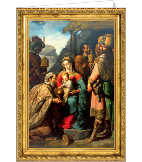 Kartka świąteczna religijna Święta Rodzina RR-T 13