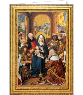 Reprodukcja Kartka świąteczna bez tekstu, pusta RR-BT 14