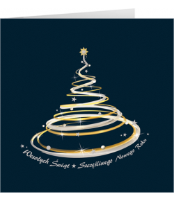 Karnet świąteczny biznesowy z życzeniami S-T 32