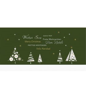 Kartka świąteczna międzynarodowa bez życzeń L-BT 958