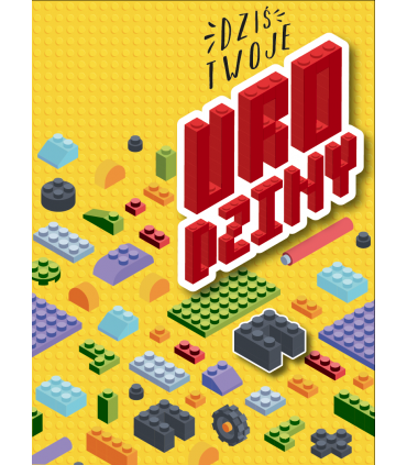 Kartka urodzinowa dla fana Lego DKP50