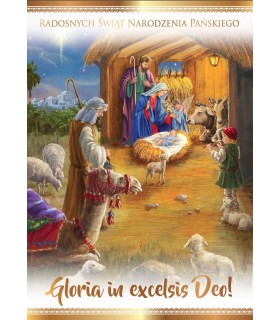 Kartka na Boże Narodzenie z życzeniami PP2017