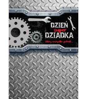 Kartka z okazji Dnia Dziadka z życzeniami PR119