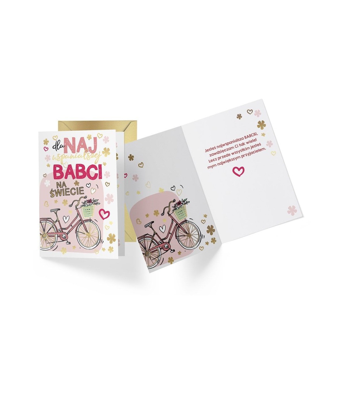 Kartka z życzeniami dla Kochanej Babci PR259