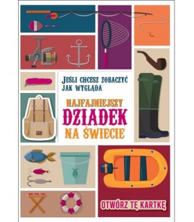 Kartka dla Dziadka zabawna z lusterkiem DK708