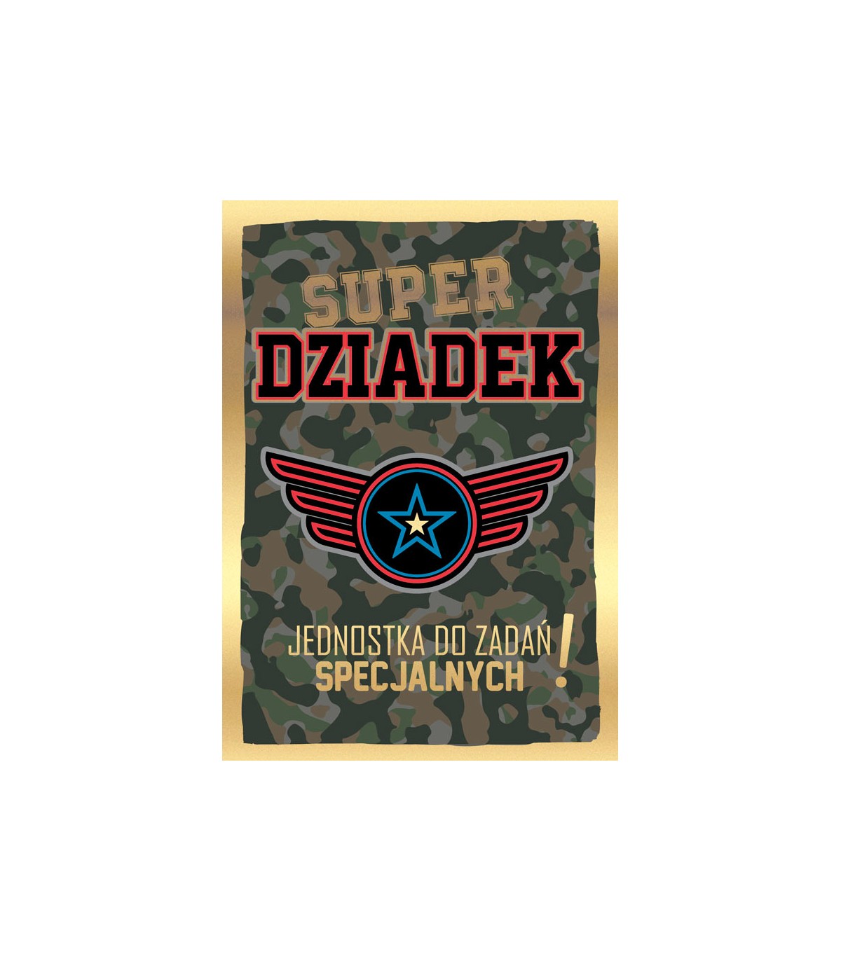 Kartka dla Dziadka Super Bohatera PR538