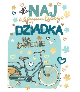 Życzenia dla Dziadka Kartka na Dzień Dziadka PR260