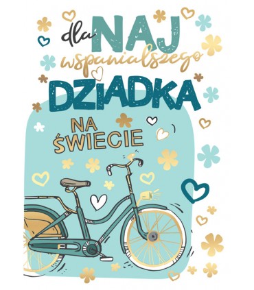 Życzenia dla Dziadka Kartka na Dzień Dziadka PR260