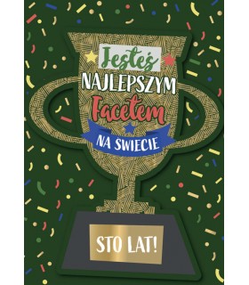 Kartka dla Najlepszego Faceta na świecie DK1050