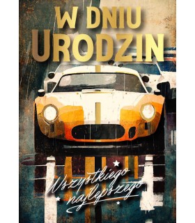 Kartka urodzinowa dla Mężczyzny DK1075