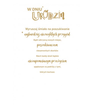 Kartka z okazji 3 urodzin dla chłopczyka U118