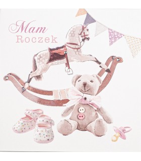 Kartka z okazji pierwszych urodzin M627