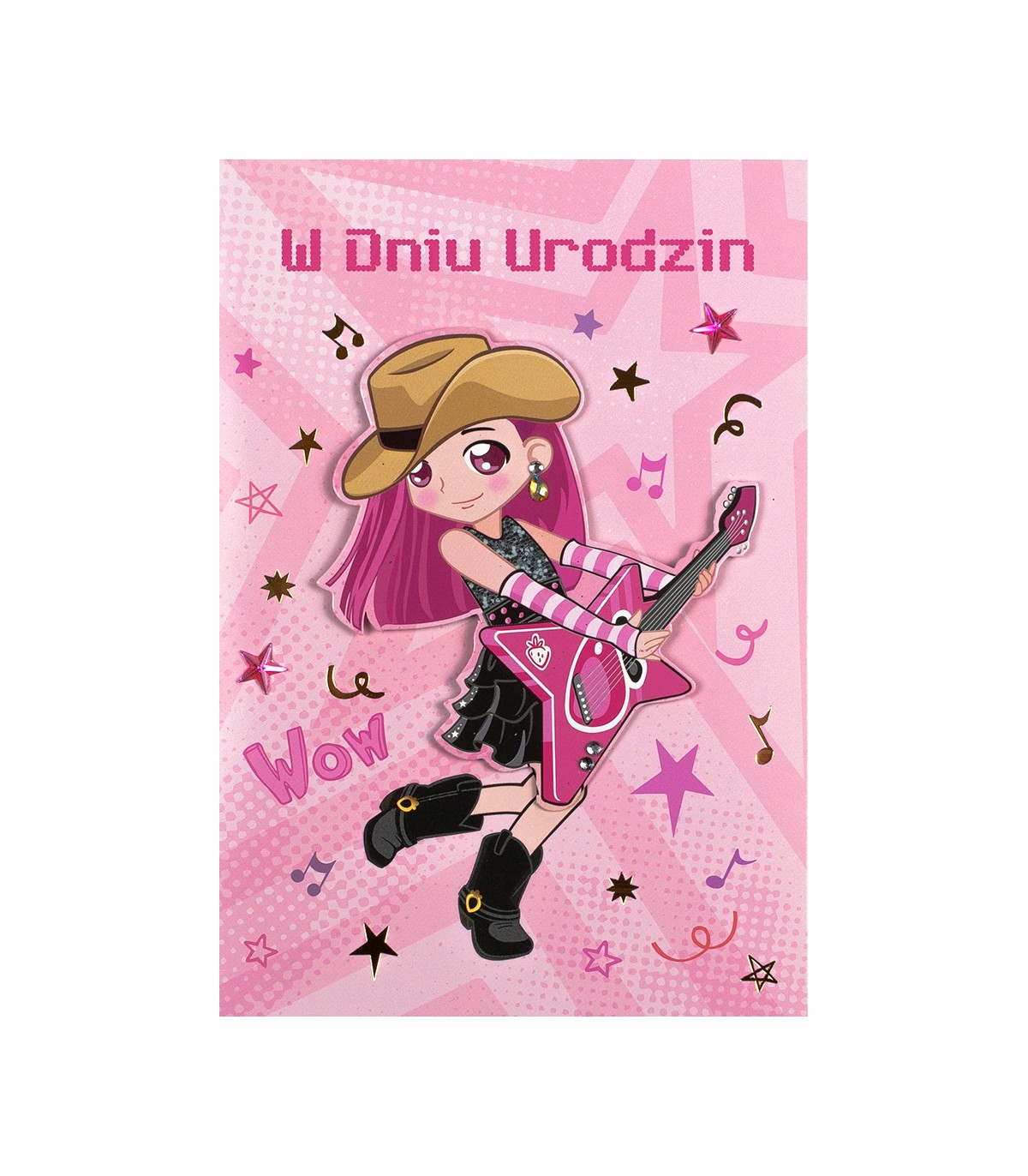 Kartki na Urodziny dla Dziewczynki nastolatki  M953