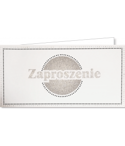 Zaproszenie uniwersalne zestaw 10 szt ZAB57