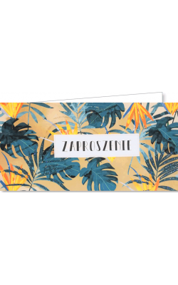 Zaproszenie uniwersalne zestaw 10 szt ZAB52