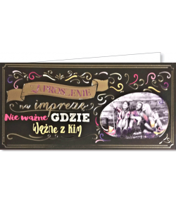 Zaproszenie uniwersalne zestaw 10 szt ZAB51