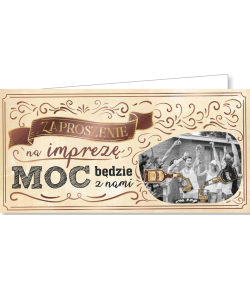 Zaproszenie uniwersalne zestaw 10 szt ZAB48