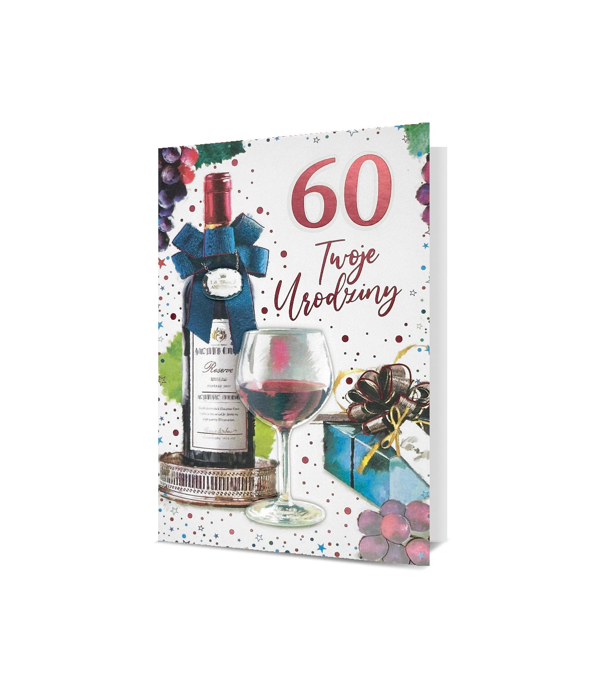 Kartki urodzinowe z cyframi do naklejenia wieku HM3063