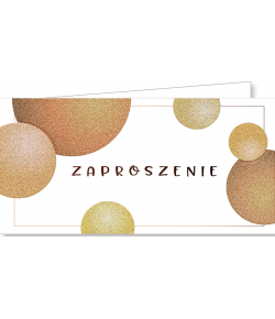 Zaproszenie uniwersalne zestaw 10 szt ZAB62