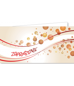 Zaproszenie uniwersalne zestaw 10 szt ZAB71