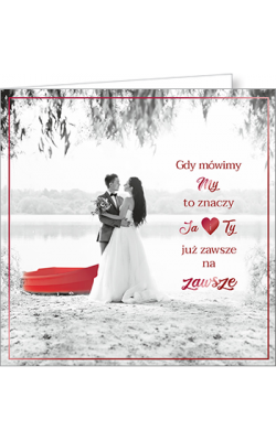 Kartka ślubna KWS 05