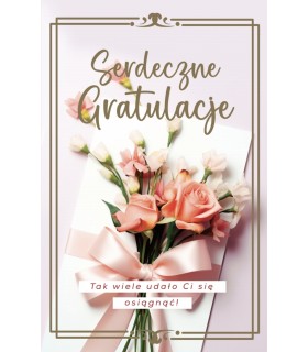 Gratulacje Kartka z życzeniami 2K141