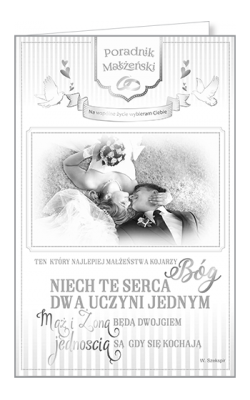 Kartka na ślub SAB 20