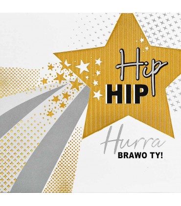 Kartka z Gratulacjami, bogato zdobiona QR35