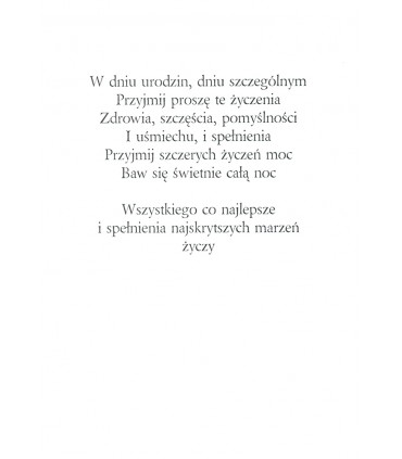 Kartka Urodzinowa z bukietem Maków, cudowna M961